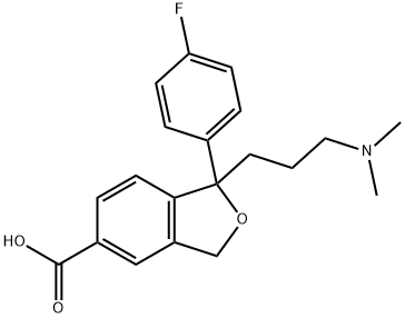 CitalopraM carboxylic acid iMpurity Struktur