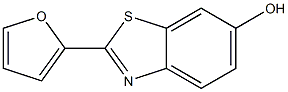 6-Benzothiazolol,2-(2-furanyl)-(9CI) Struktur