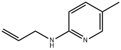 2-Pyridinamine,5-methyl-N-2-propenyl-(9CI) Struktur