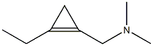 1-Cyclopropene-1-methanamine,2-ethyl-N,N-dimethyl-(9CI) Struktur