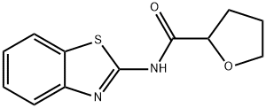 2-Furancarboxamide,N-2-benzothiazolyltetrahydro-(9CI) Struktur