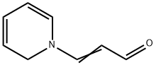 2-Propenal,3-(1(2H)-pyridinyl)-(9CI) Struktur