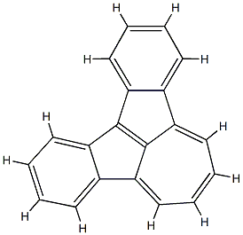 Benz[a]indeno[1,2,3-cd]azulene Struktur