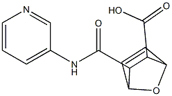 7-Oxabicyclo[2.2.1]hept-5-ene-2-carboxylicacid,3-[(3- Struktur