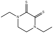 2,3-Piperazinedithione,1,4-diethyl-(9CI) Struktur