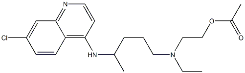 Hydroxychloroquine Impurity 7 Struktur