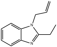 1H-Benzimidazole,2-ethyl-1-(2-propenyl)-(9CI) Struktur