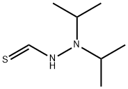 Thioformic acid N',N'-diisopropyl hydrazide Struktur