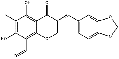 Ophiopogonanone C Struktur