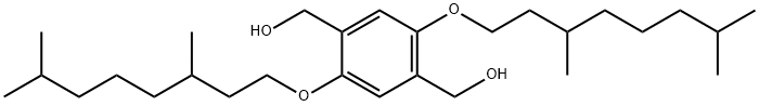 2 5-BIS(3' 7'-DIMETHYLOCTYLOXY)-1 4-BIS& Struktur