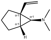 Bicyclo[3.1.0]hexan-6-amine, 1-ethenyl-N,N-dimethyl-, (1R,5R,6S)-rel- (9CI) Struktur