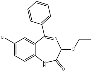 3-O-ethyloxazepam Struktur