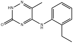 1,2,4-Triazin-3(2H)-one,5-[(2-ethylphenyl)amino]-6-methyl-(9CI) Struktur