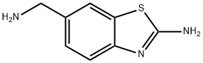 6-Benzothiazolemethanamine,2-amino-(9CI) Struktur