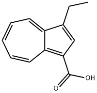 1-Azulenecarboxylicacid,3-ethyl-(9CI) Struktur