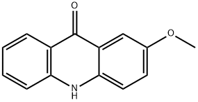 2-Methoxy-9(10H)-acridone Struktur