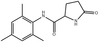 2-Pyrrolidinecarboxamide,5-oxo-N-(2,4,6-trimethylphenyl)-(9CI) Struktur