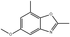 Benzoxazole,5-methoxy-2,7-dimethyl-(9CI) Struktur