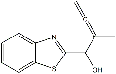 2-Benzothiazolemethanol,alpha-(1-methyl-1,2-propadienyl)-(9CI) Struktur