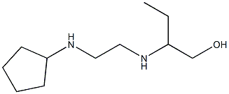 1-Butanol,2-[[2-(cyclopentylamino)ethyl]amino]-(9CI) Struktur