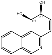 1,2-Phenanthridinediol, 1,2-dihydro-, (1R,2S)-rel- (9CI) Struktur