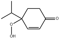 2-Cyclohexen-1-one,4-hydroperoxy-4-(1-methylethyl)-(9CI) Struktur