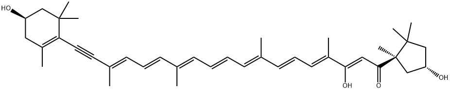 mytiloxanthin Struktur