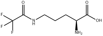 H-L-Orn(Tfa)-OH Struktur