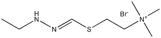 2-Trimethylaminoethyl-1'-ethylisothiuronium bromide Struktur