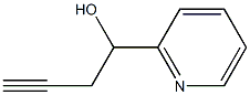 2-Pyridinemethanol,alpha-2-propynyl-(9CI) Struktur