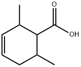 3-Cyclohexene-1-carboxylicacid,2,6-dimethyl-(9CI) Struktur