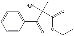 Phenylalanine,  -alpha--methyl--bta--oxo-,  ethyl  ester Struktur