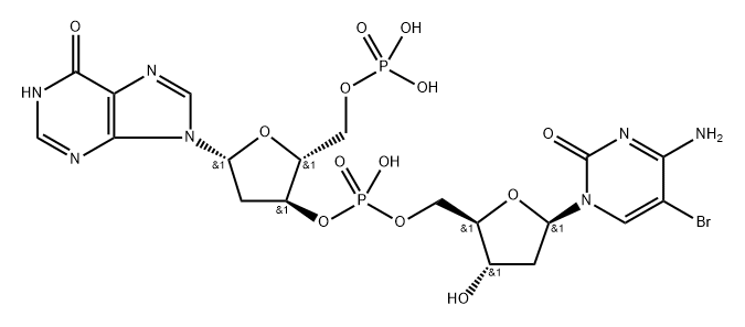 polydeoxyinosinic-polydeoxy-(5-bromocytidylic)acid Struktur