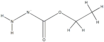 Hydrazyl,  1-(ethoxycarbonyl)-  (9CI) Struktur