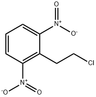 2-(2-chloroethyl)-1,3-dinitrobenzene Struktur