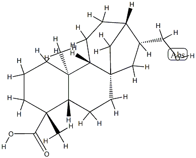 Siegeskaurolic acid Struktur