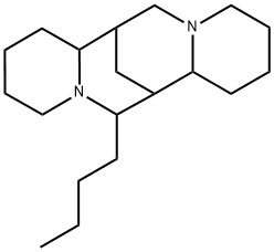 17-butylsparteine Struktur