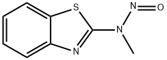 2-Benzothiazolamine,N-methyl-N-nitroso-(9CI) Struktur