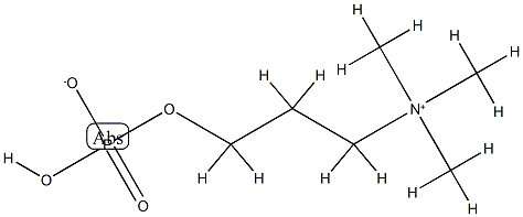 phosphorylhomocholine Struktur