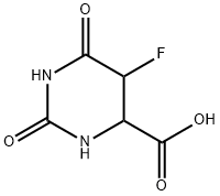 5-fluorodihydrooorotate Struktur