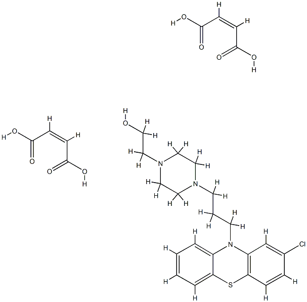 Perphenazine maleate Struktur