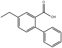 [1,1-Biphenyl]-2-carboxylicacid,4-ethyl-(9CI) Struktur