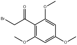 N-2',4',6'-trimethoxyphenacyl bromide Struktur