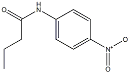 N-(4-nitrophenyl)butanamide Struktur