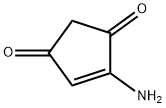 4-Cyclopentene-1,3-dione,4-amino-(9CI) Struktur