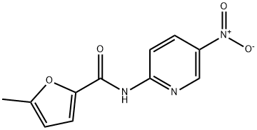 2-Furancarboxamide,5-methyl-N-(5-nitro-2-pyridinyl)-(9CI) Struktur