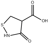 4-Isothiazolidinecarboxylicacid,3-oxo-(9CI) Struktur