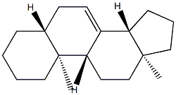 5α-Androst-7-ene Struktur