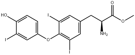 3,3′,5-Triiodo-L-thyronine Methyl ester Struktur