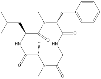 dihydrotentoxin Struktur